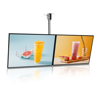 Slim magnetic panel aluminum frame restaurant menu led message advertising sign crystal advertising light boxes