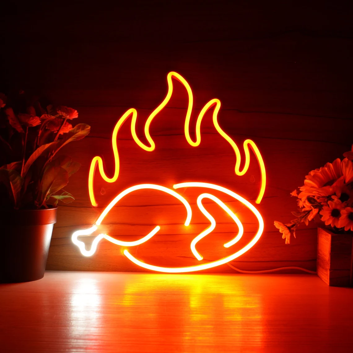 Turkey Roasted Chicken custom neon sign for restaurant party festival decor 2