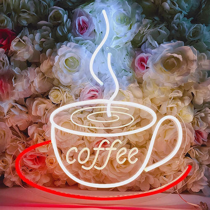 coffee custom neon sign for restaurant coffee decor
