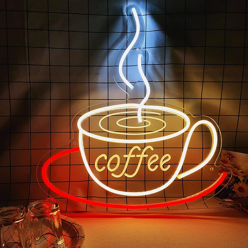 coffee custom neon sign for restaurant coffee decor 2