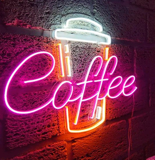 coffee custom neon sign for restaurant coffee decor 2