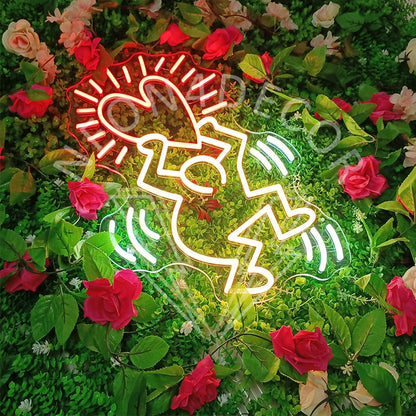 cool love man custom neon sign for home decor rendering 2