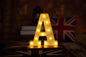 Light Up Black Alphabet Marquee Letters Sign LED Marquee Number Lights Sign for Night Light Home Bar Christmas Lamp Birthday Party Wedding Decoration LED Letters